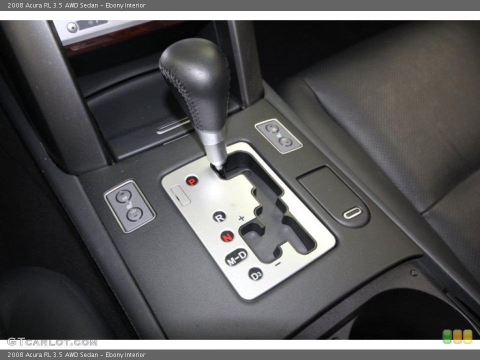 Ebony Interior Transmission for the 2008 Acura RL 3.5 AWD Sedan #75146254