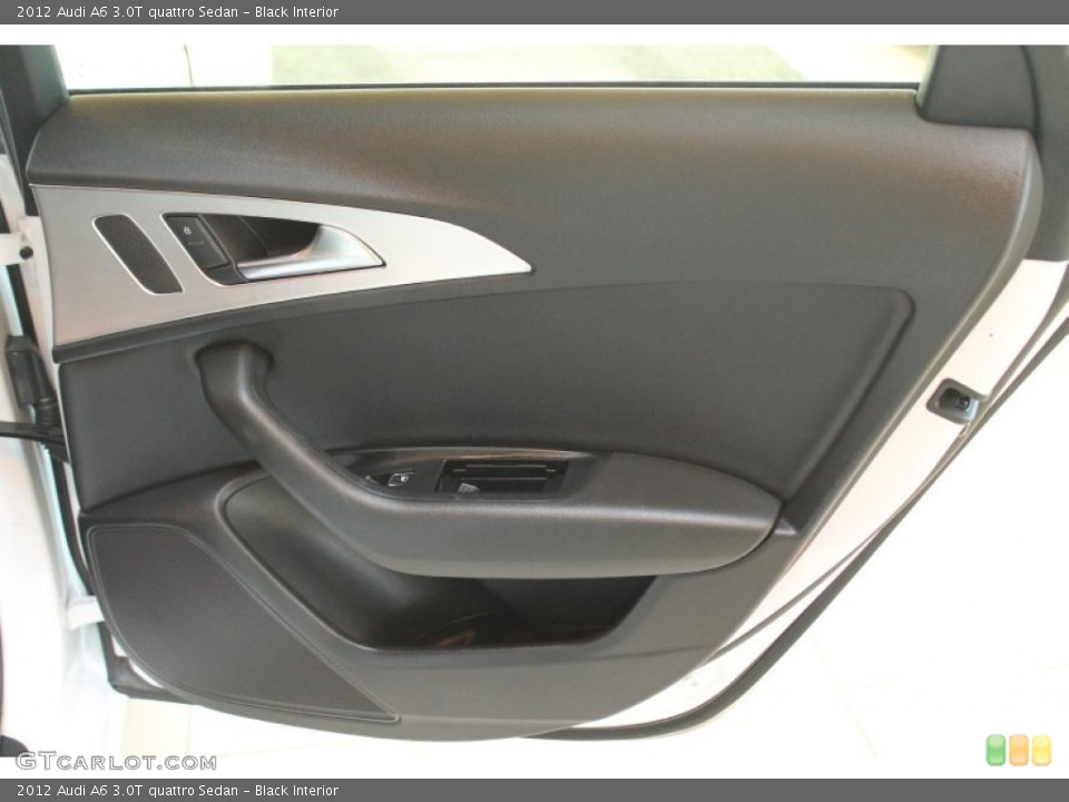 Black Interior Door Panel for the 2012 Audi A6 3.0T quattro Sedan #75149353