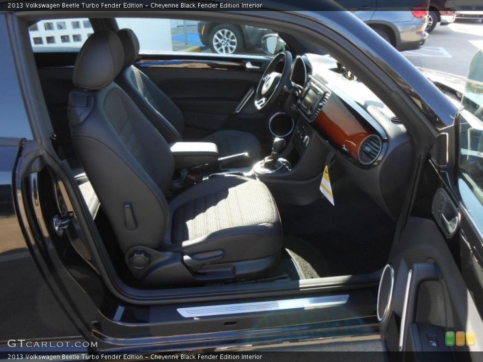 Cheyenne Black Fender Edition Interior Photo for the 2013 Volkswagen Beetle Turbo Fender Edition #75150829