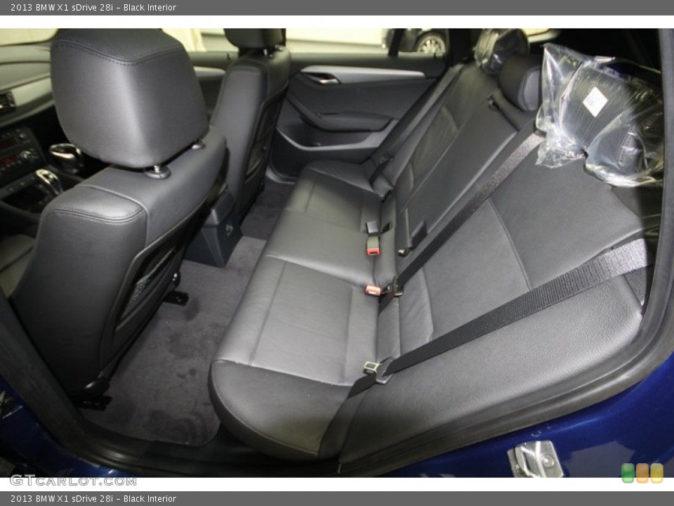Black Interior Rear Seat for the 2013 BMW X1 sDrive 28i #75151639