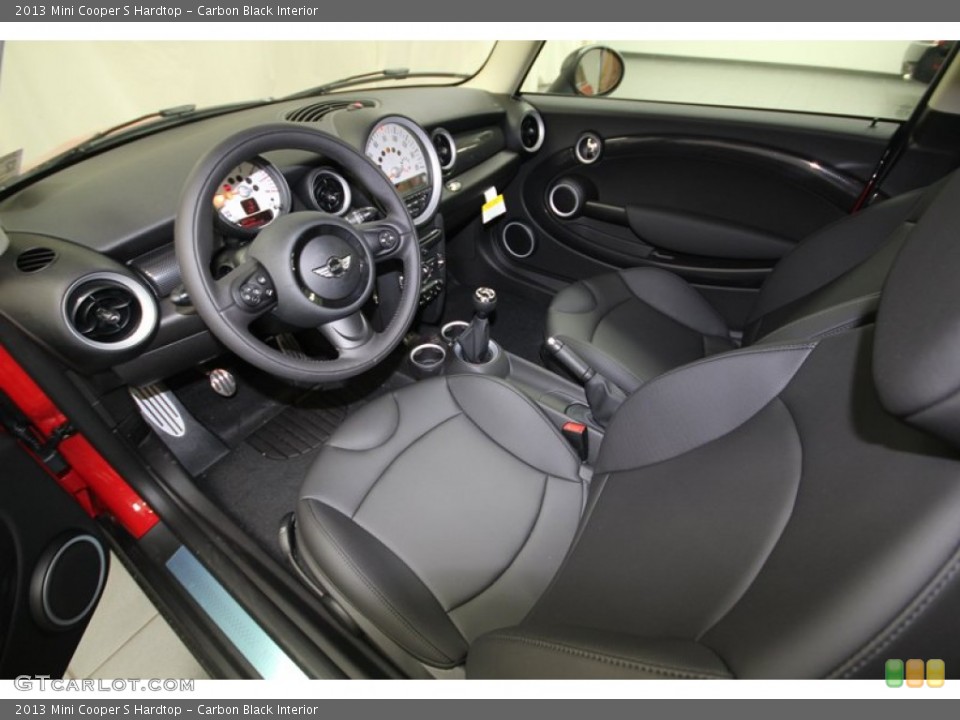 Carbon Black Interior Photo for the 2013 Mini Cooper S Hardtop #75153527