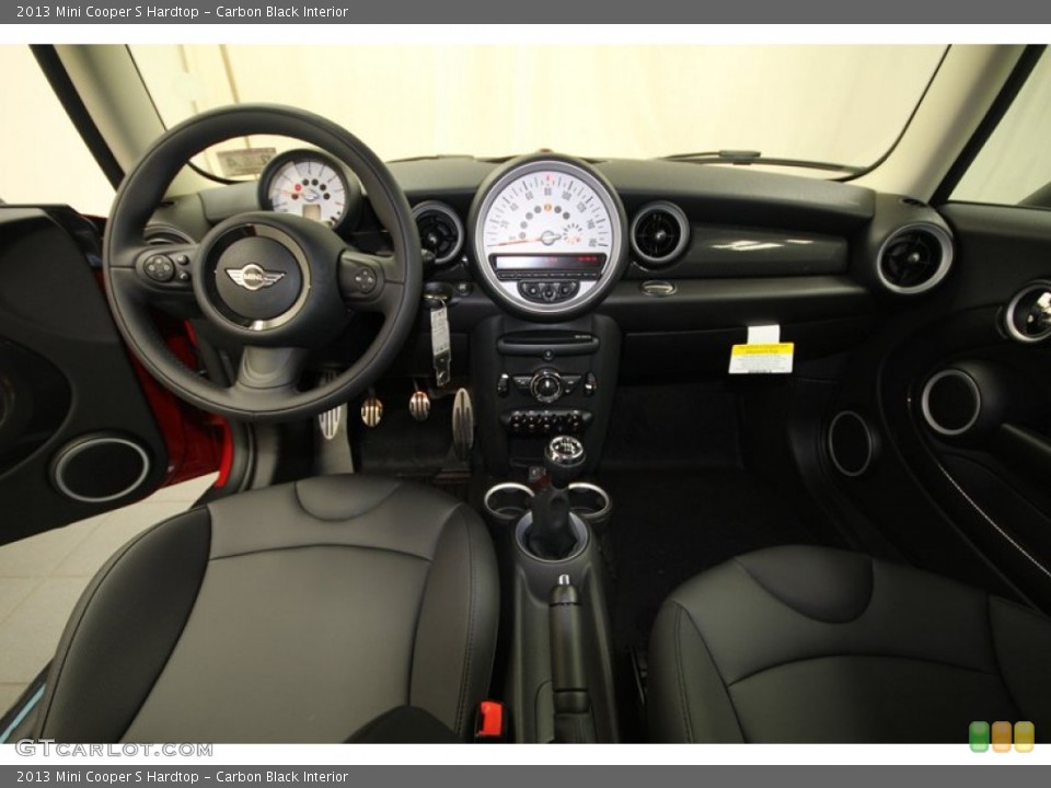 Carbon Black Interior Dashboard for the 2013 Mini Cooper S Hardtop #75153543