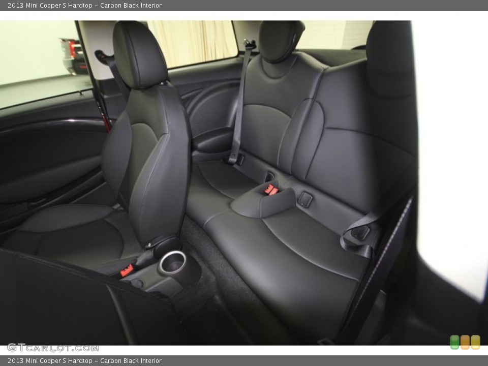 Carbon Black Interior Rear Seat for the 2013 Mini Cooper S Hardtop #75153663