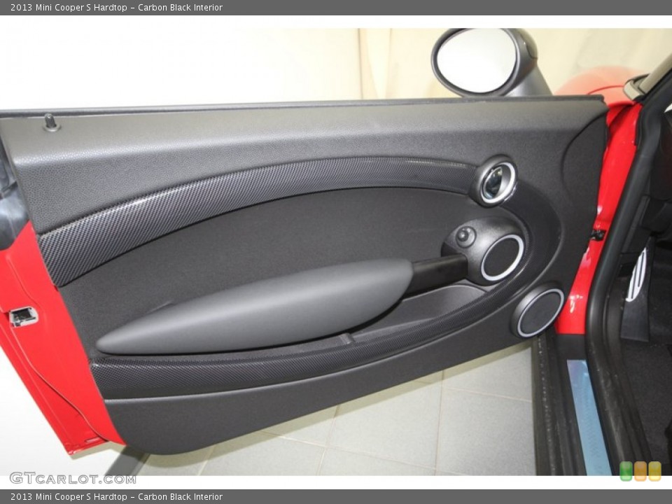 Carbon Black Interior Door Panel for the 2013 Mini Cooper S Hardtop #75153676