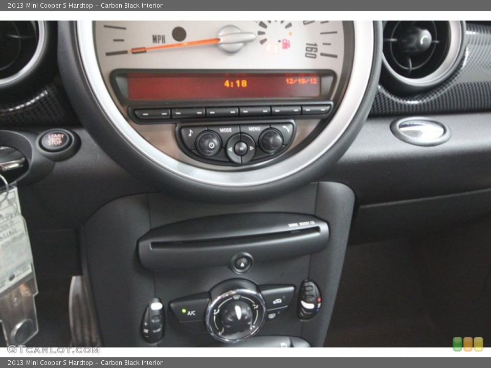 Carbon Black Interior Controls for the 2013 Mini Cooper S Hardtop #75153694