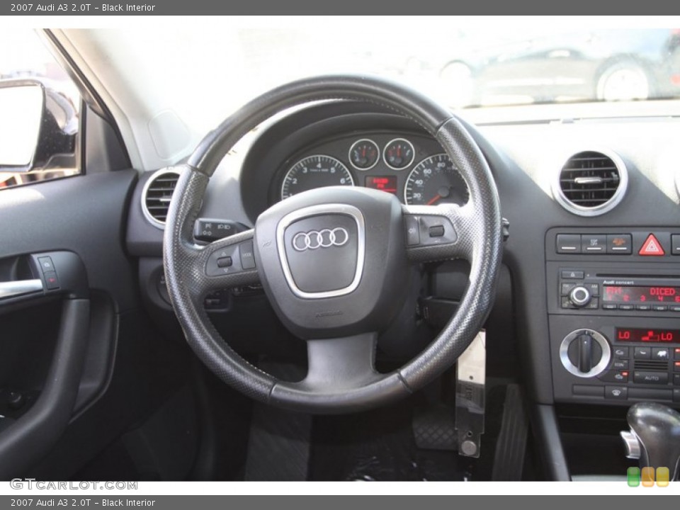 Black Interior Steering Wheel for the 2007 Audi A3 2.0T #75153874