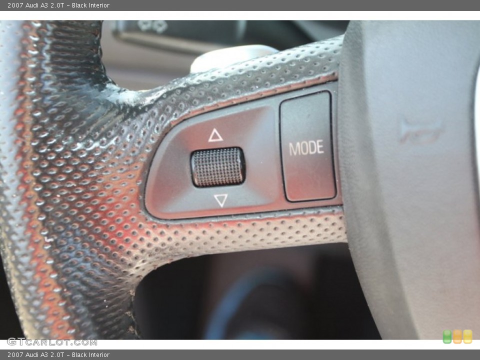 Black Interior Controls for the 2007 Audi A3 2.0T #75153973
