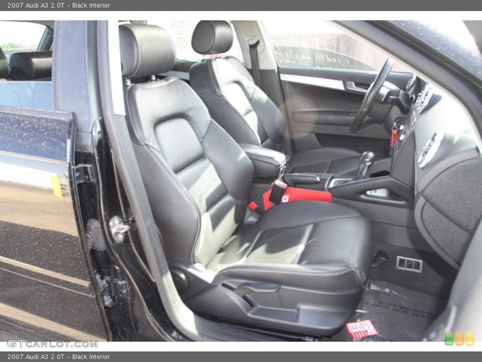 Black Interior Front Seat for the 2007 Audi A3 2.0T #75154102