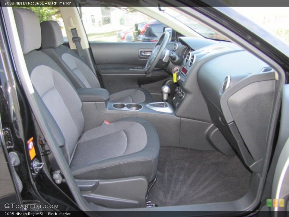 Black Interior Photo for the 2008 Nissan Rogue SL #75155806