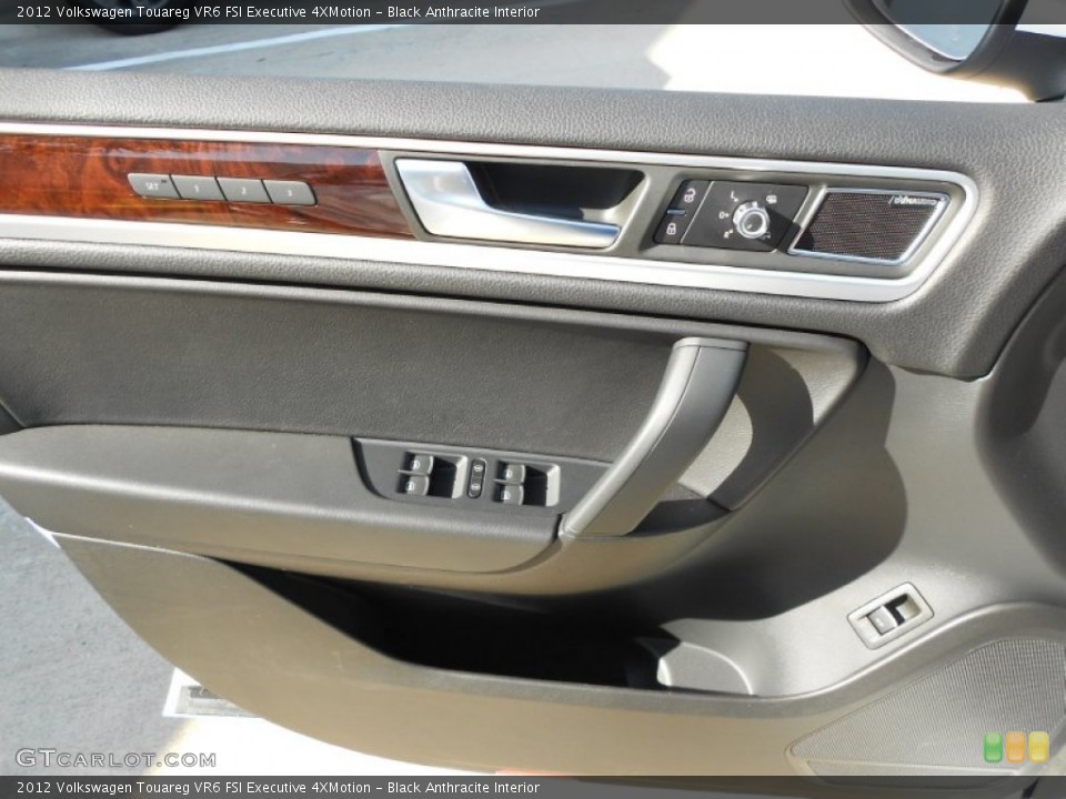 Black Anthracite Interior Door Panel for the 2012 Volkswagen Touareg VR6 FSI Executive 4XMotion #75156001
