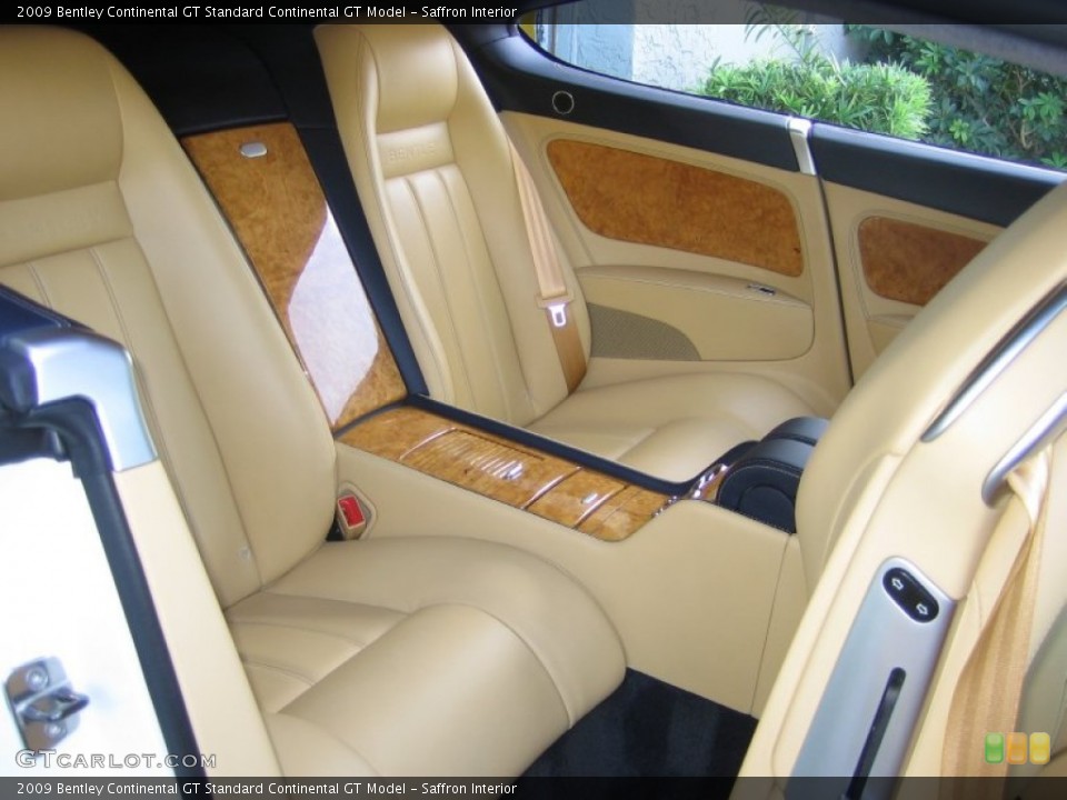 Saffron Interior Rear Seat for the 2009 Bentley Continental GT  #75156205