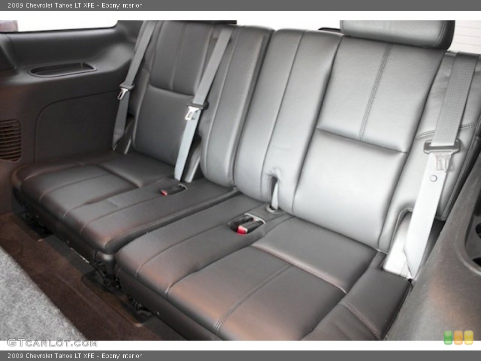 Ebony Interior Rear Seat for the 2009 Chevrolet Tahoe LT XFE #75157783