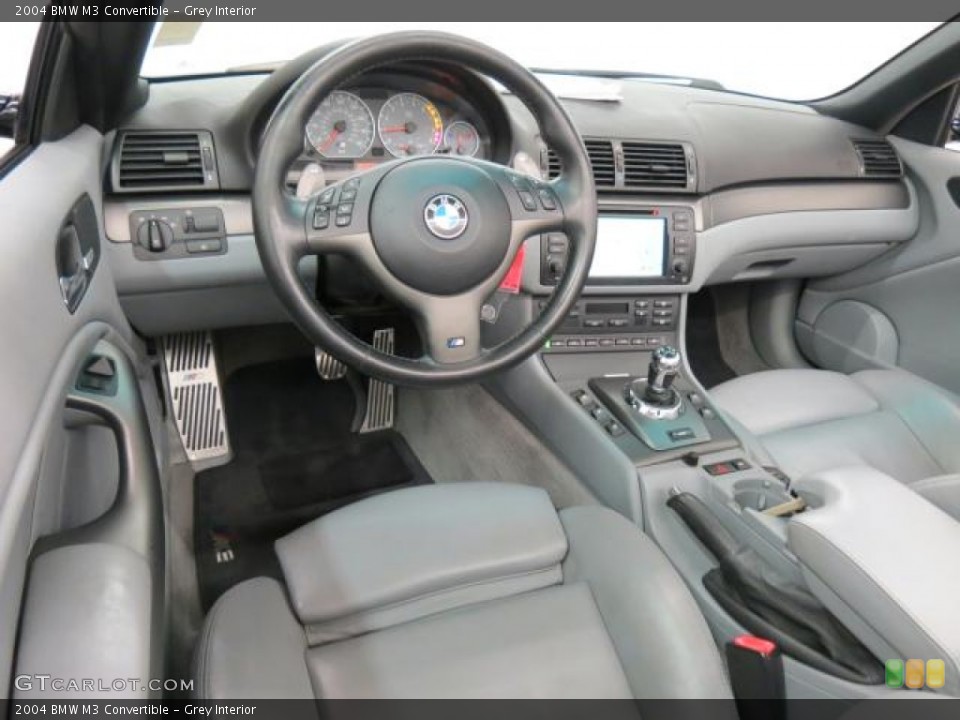 Grey 2004 BMW M3 Interiors