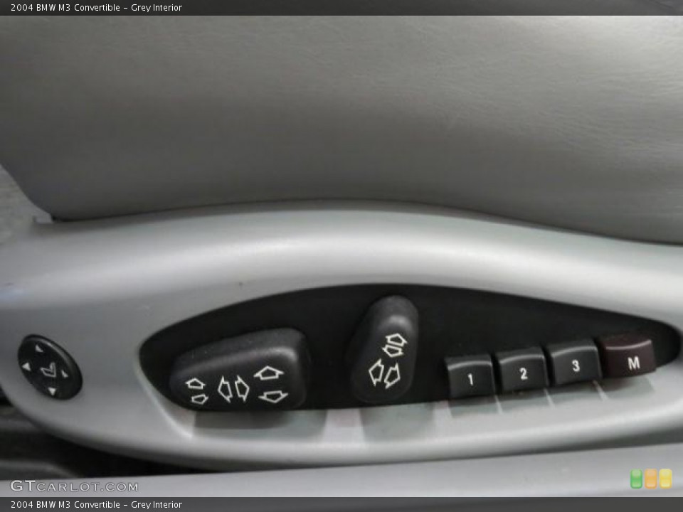 Grey Interior Controls for the 2004 BMW M3 Convertible #75167245