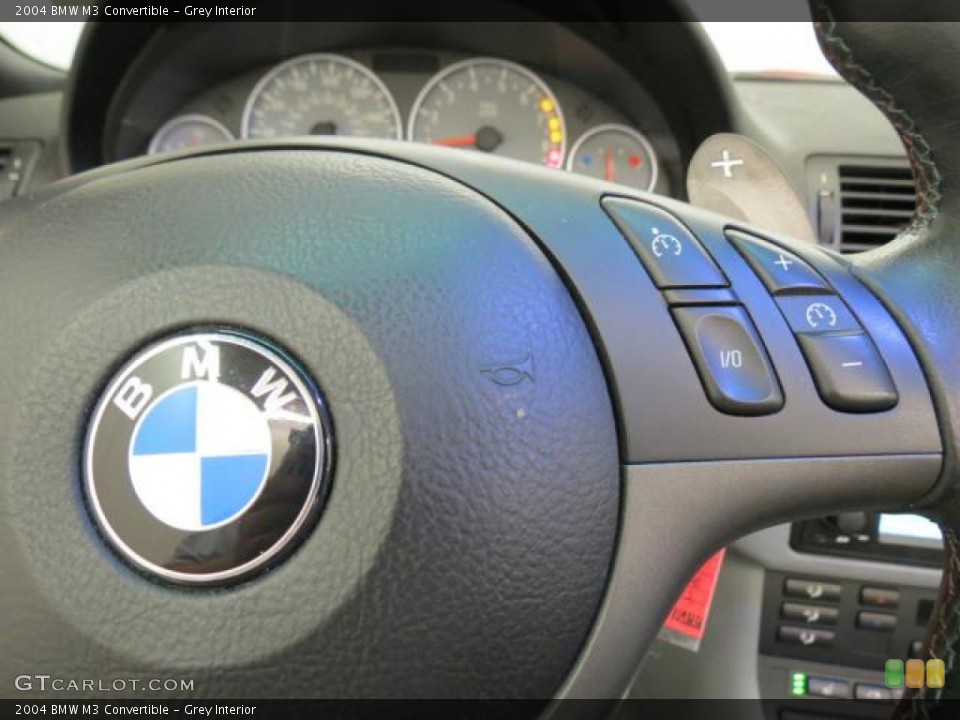 Grey Interior Controls for the 2004 BMW M3 Convertible #75167275