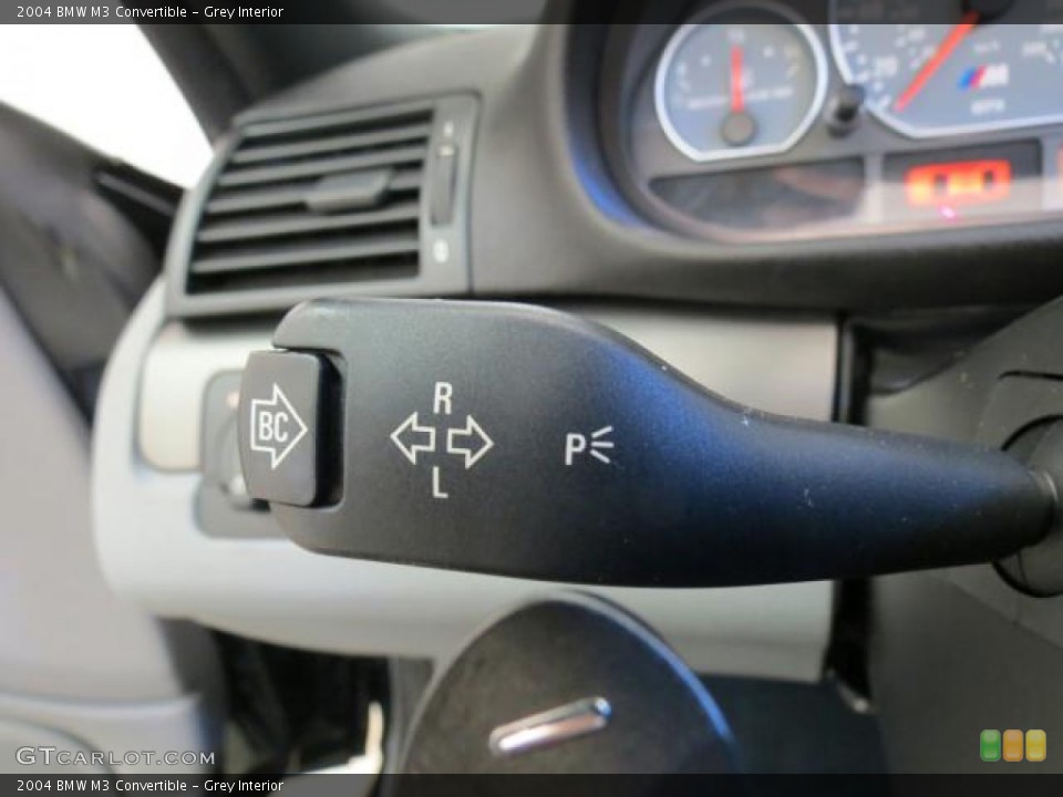 Grey Interior Controls for the 2004 BMW M3 Convertible #75167278