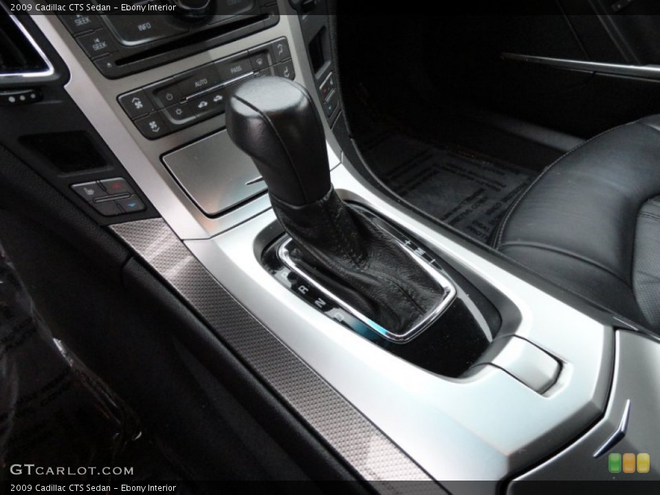 Ebony Interior Transmission for the 2009 Cadillac CTS Sedan #75170057