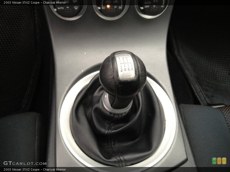 Charcoal Interior Transmission for the 2003 Nissan 350Z Coupe #75171167