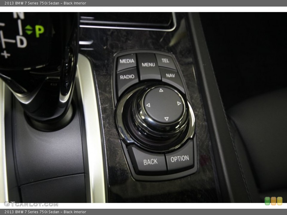 Black Interior Controls for the 2013 BMW 7 Series 750i Sedan #75172136