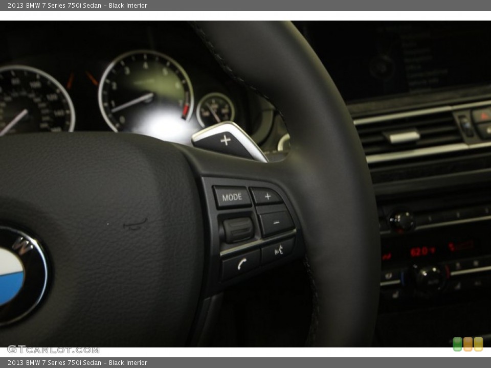 Black Interior Controls for the 2013 BMW 7 Series 750i Sedan #75172187