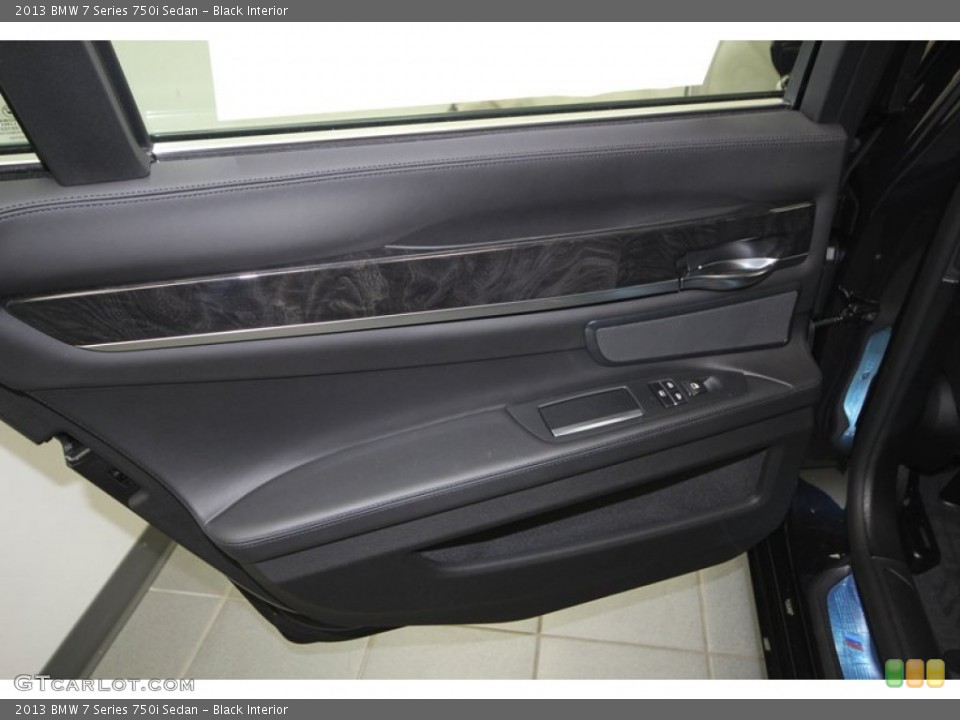 Black Interior Door Panel for the 2013 BMW 7 Series 750i Sedan #75172292