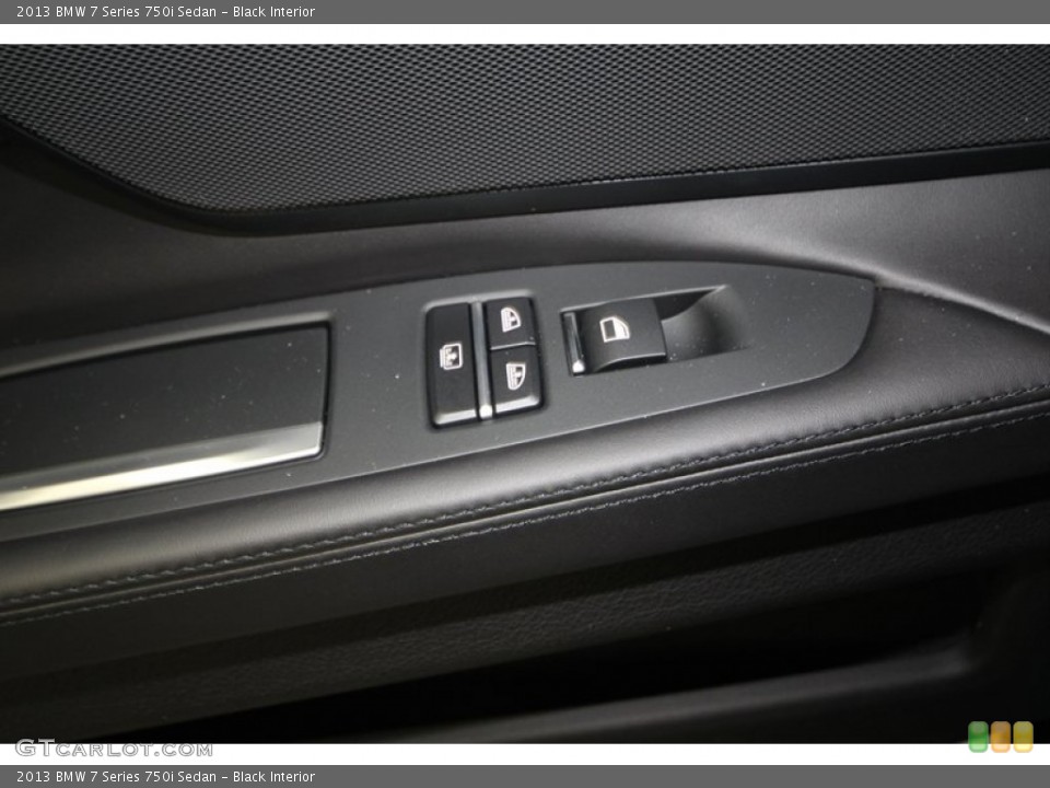 Black Interior Controls for the 2013 BMW 7 Series 750i Sedan #75172307