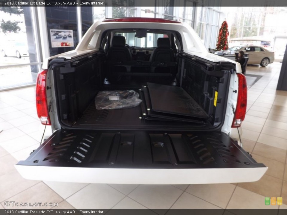 Ebony Interior Trunk for the 2013 Cadillac Escalade EXT Luxury AWD #75174814