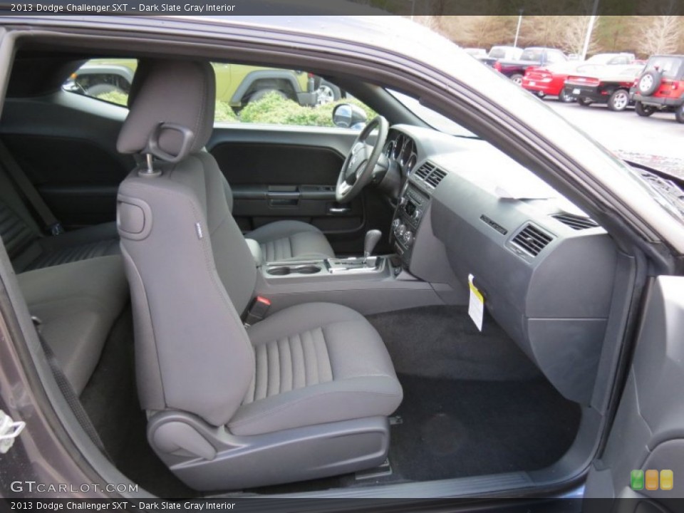 Dark Slate Gray Interior Photo for the 2013 Dodge Challenger SXT #75175706