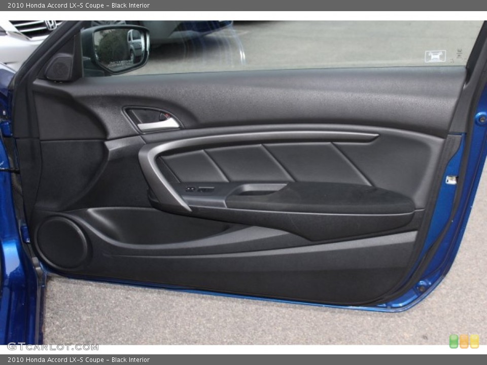 Black Interior Door Panel for the 2010 Honda Accord LX-S Coupe #75175997