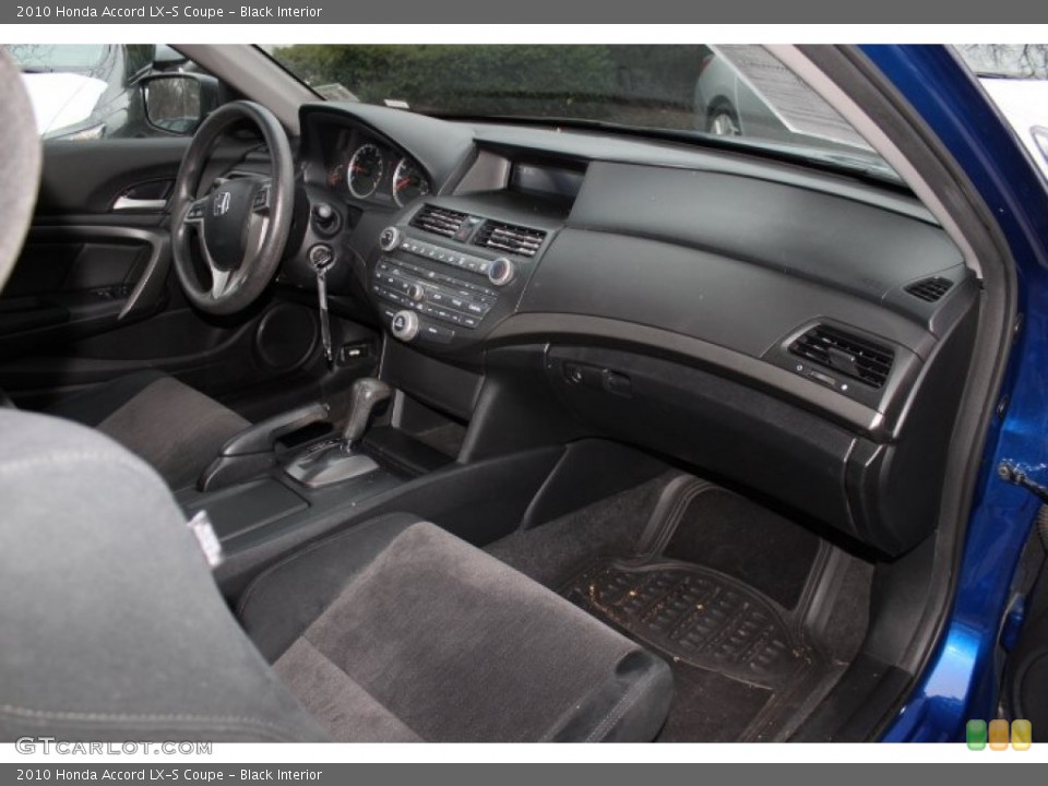 Black Interior Dashboard for the 2010 Honda Accord LX-S Coupe #75176021