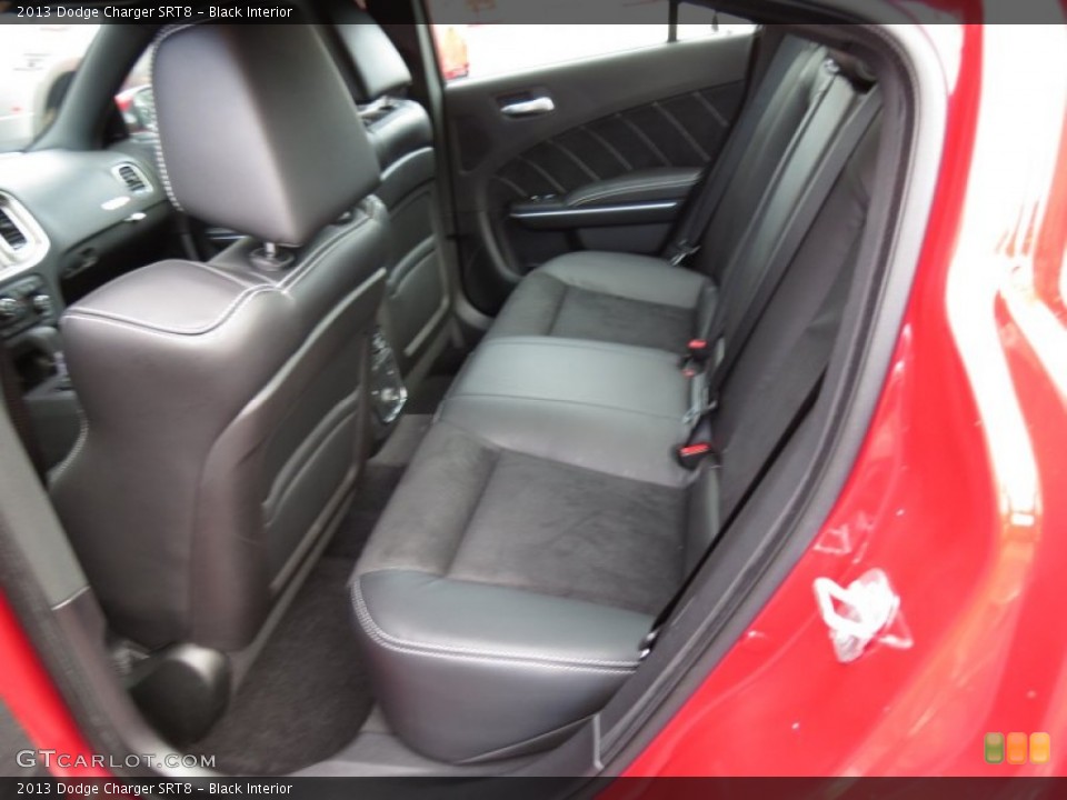 Black Interior Rear Seat for the 2013 Dodge Charger SRT8 #75177065