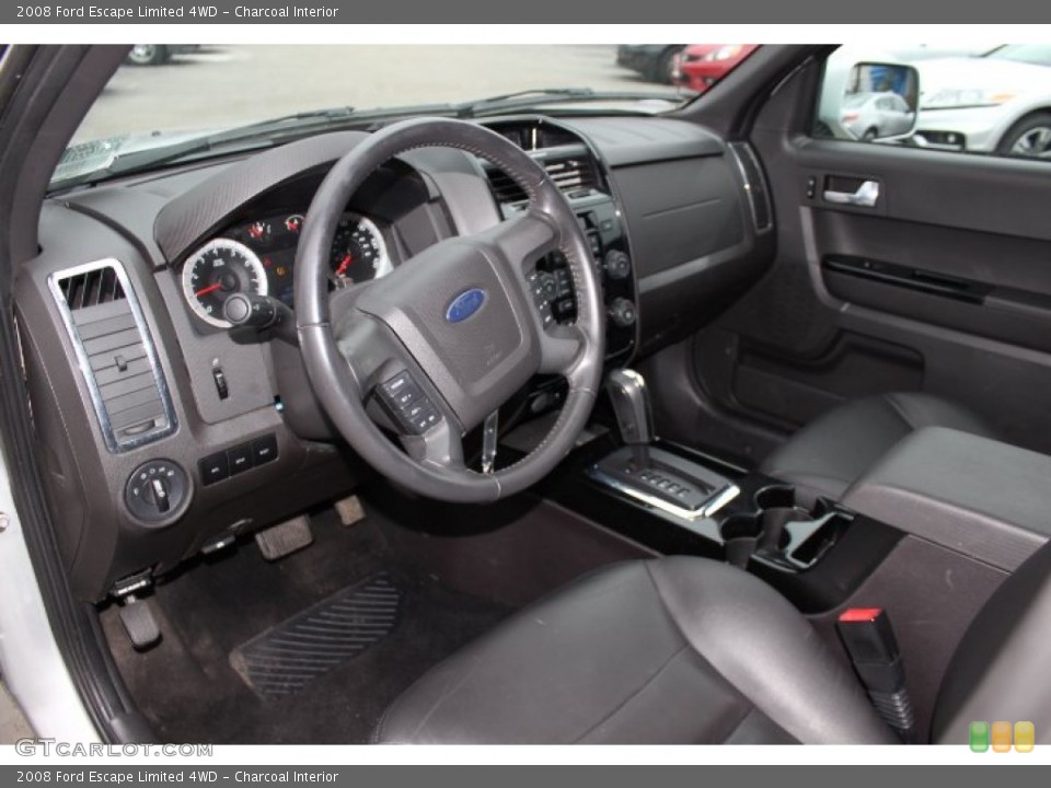 Charcoal 2008 Ford Escape Interiors