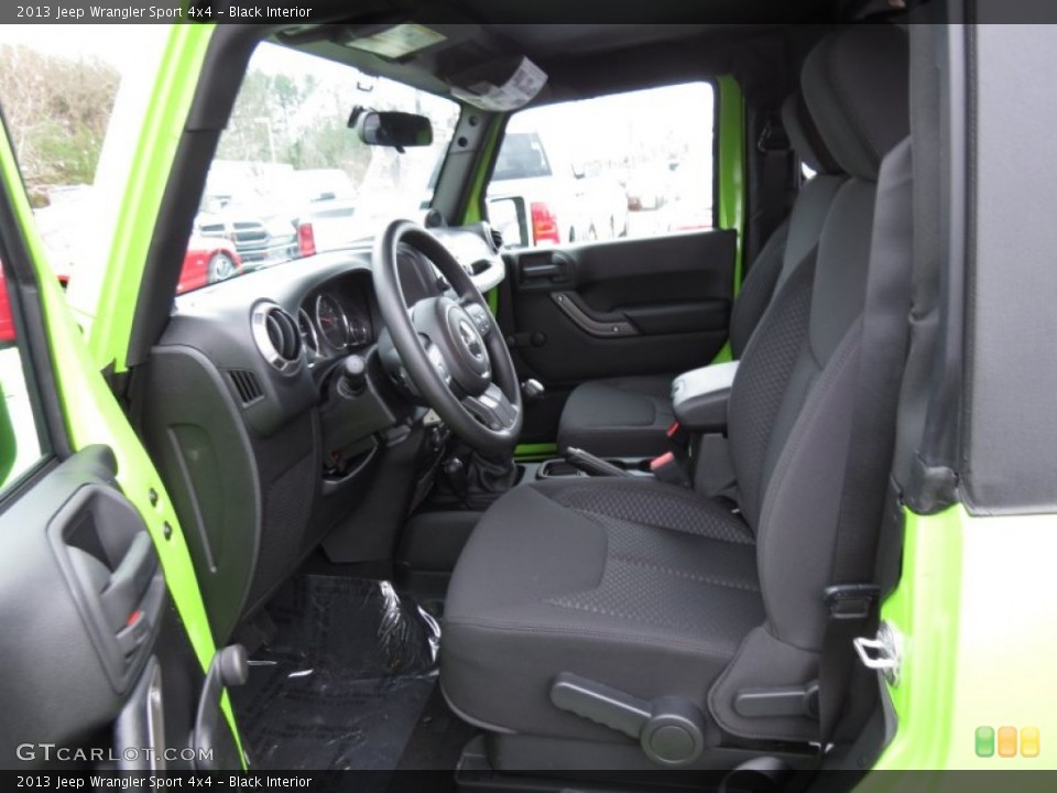 Black Interior Photo for the 2013 Jeep Wrangler Sport 4x4 #75178886