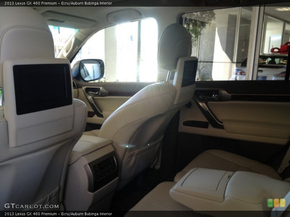 Ecru/Auburn Bubinga Interior Entertainment System for the 2013 Lexus GX 460 Premium #75182331
