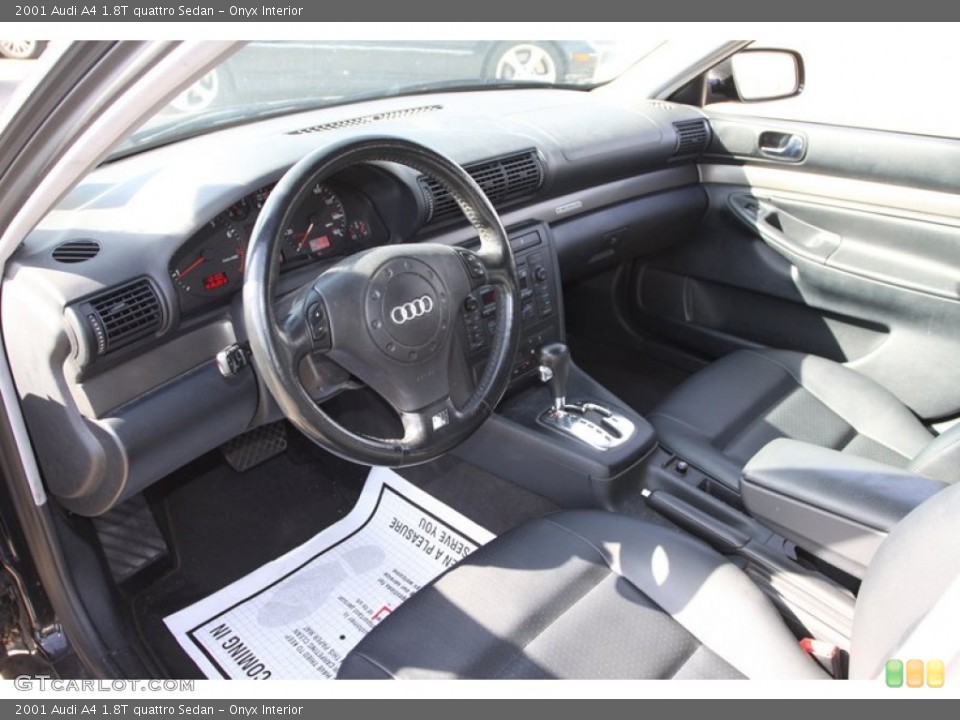 Onyx Interior Photo for the 2001 Audi A4 1.8T quattro Sedan #75186400