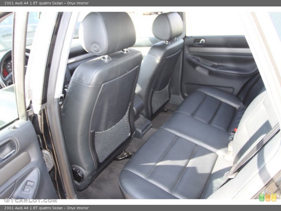 Onyx Interior Rear Seat for the 2001 Audi A4 1.8T quattro Sedan #75186437