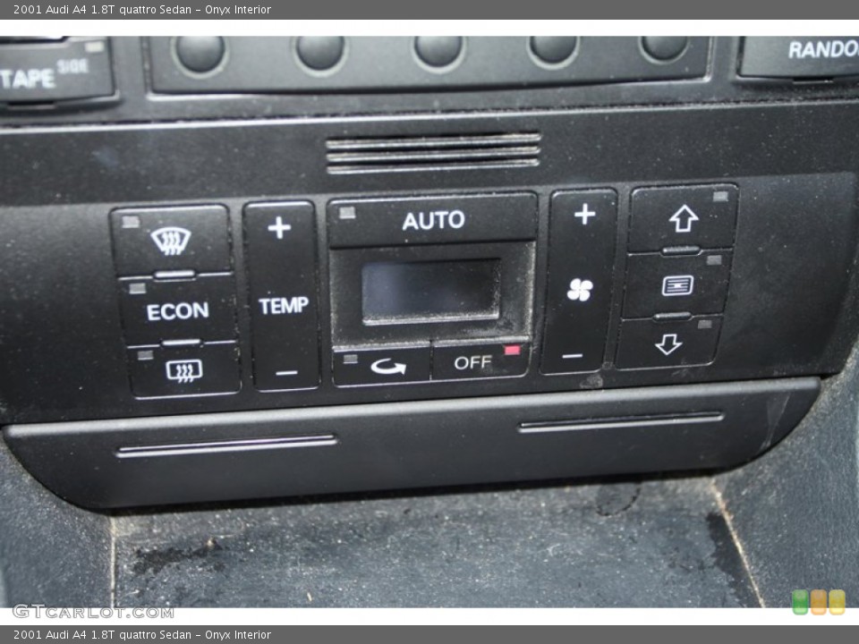 Onyx Interior Controls for the 2001 Audi A4 1.8T quattro Sedan #75186490