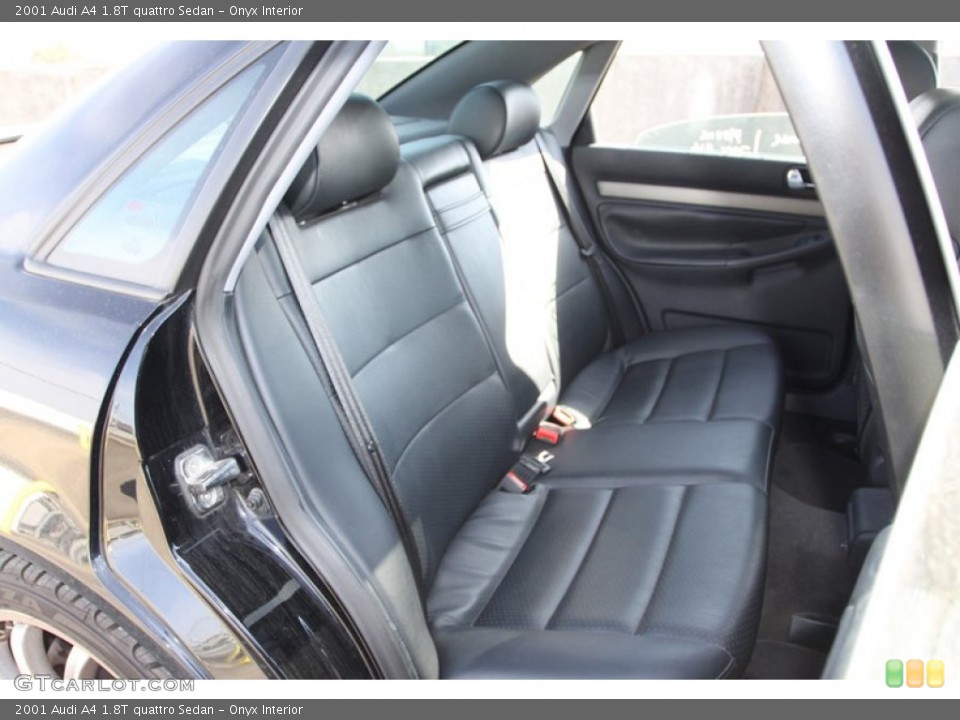 Onyx Interior Rear Seat for the 2001 Audi A4 1.8T quattro Sedan #75186623