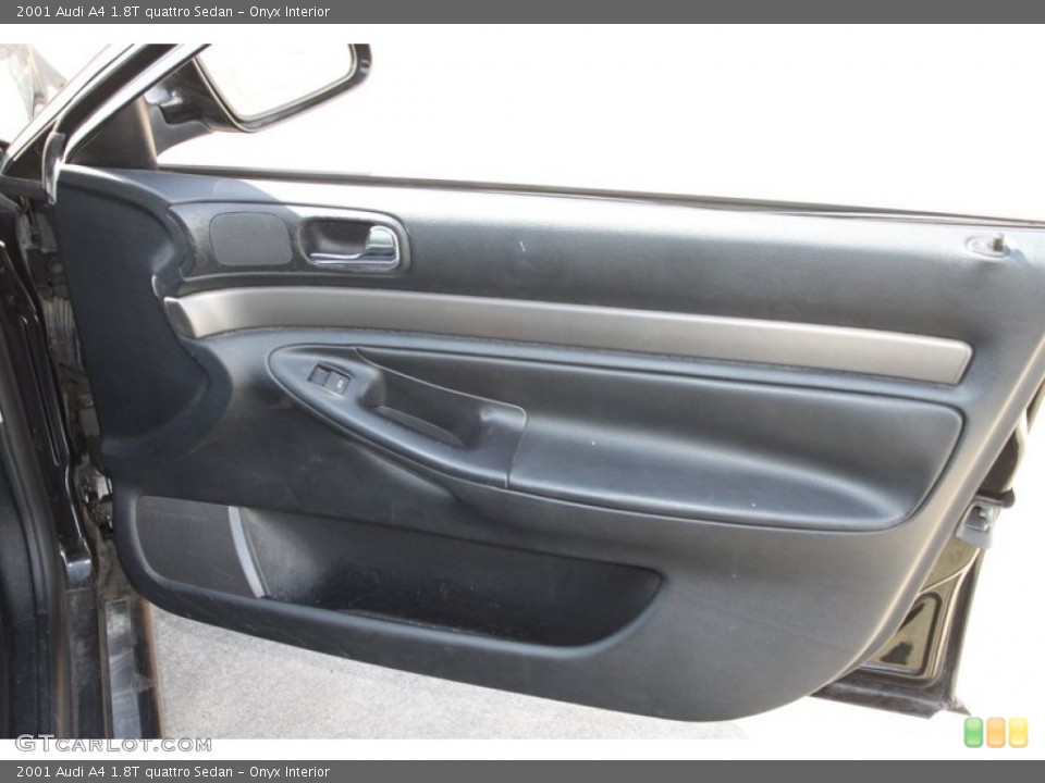 Onyx Interior Door Panel for the 2001 Audi A4 1.8T quattro Sedan #75186635