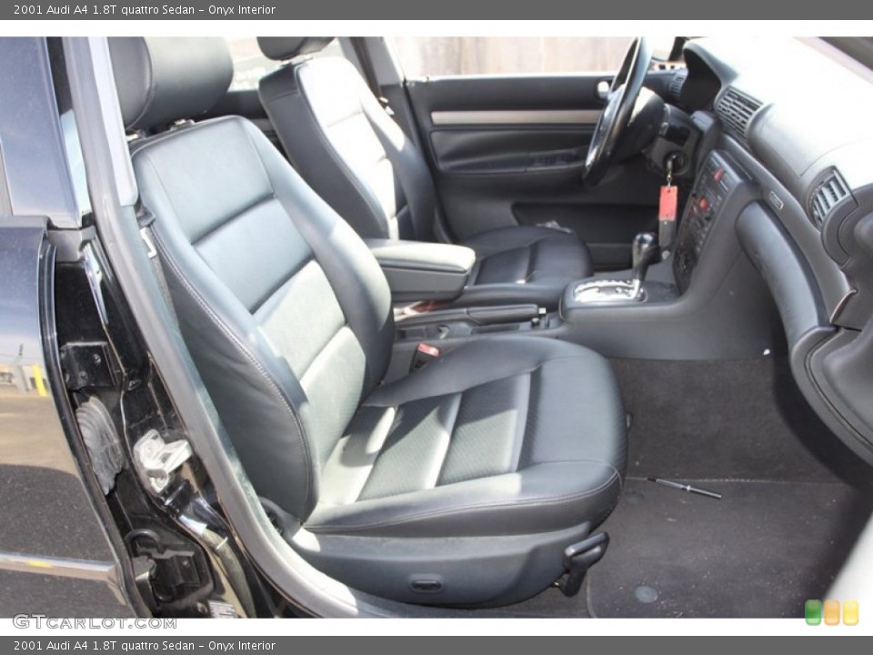 Onyx Interior Front Seat for the 2001 Audi A4 1.8T quattro Sedan #75186663