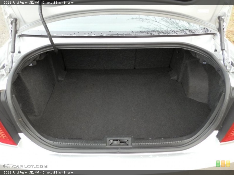Charcoal Black Interior Trunk for the 2011 Ford Fusion SEL V6 #75188883