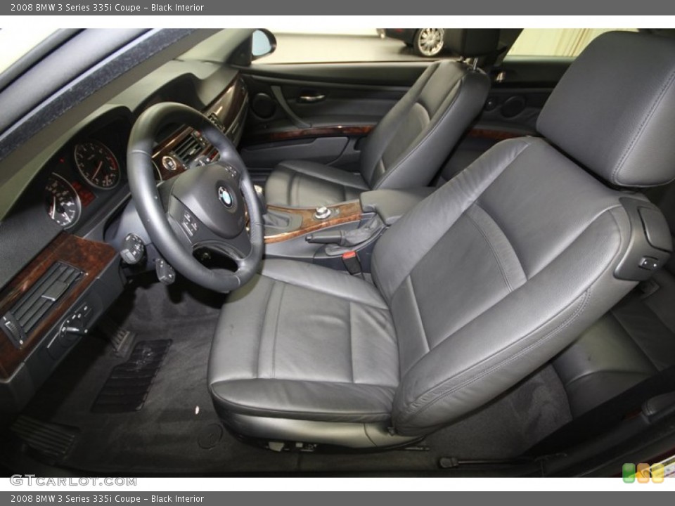 Black Interior Front Seat for the 2008 BMW 3 Series 335i Coupe #75188921