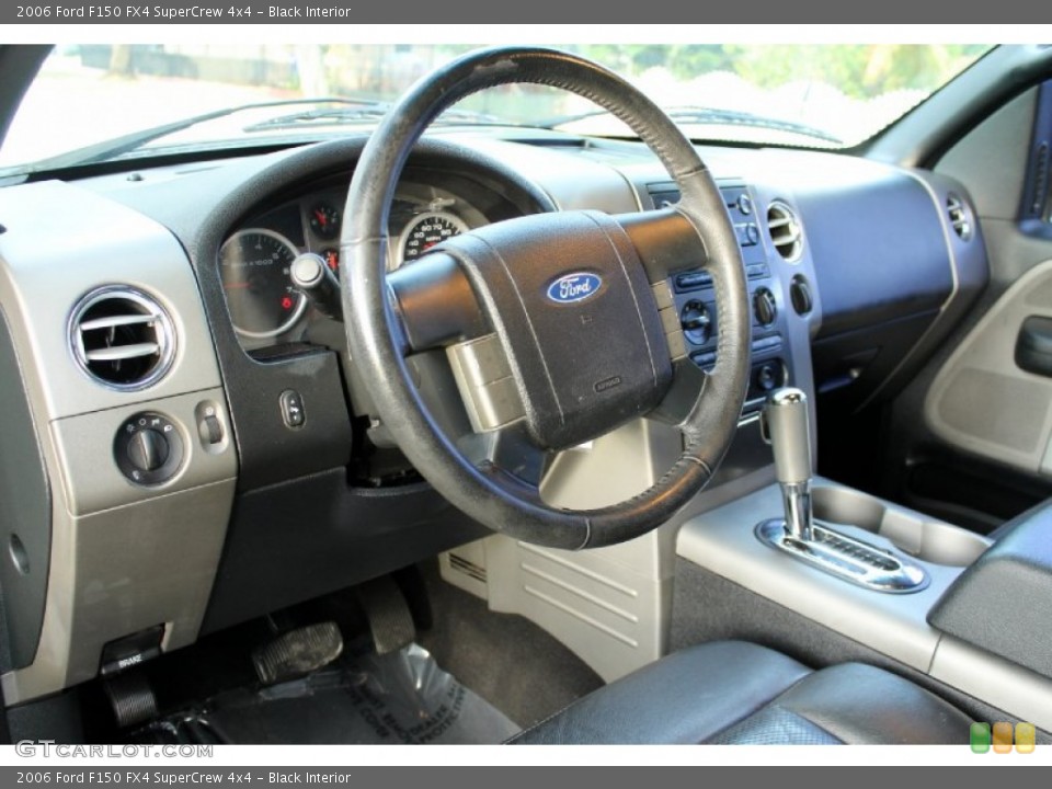 Black Interior Photo for the 2006 Ford F150 FX4 SuperCrew 4x4 #75189527