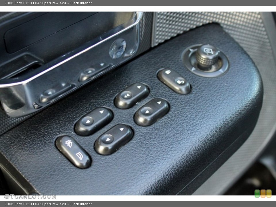 Black Interior Controls for the 2006 Ford F150 FX4 SuperCrew 4x4 #75189575
