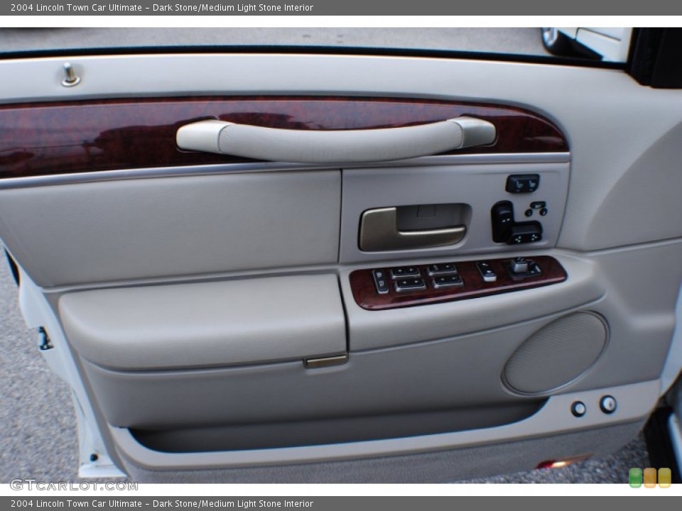 Dark Stone/Medium Light Stone Interior Door Panel for the 2004 Lincoln Town Car Ultimate #75190289