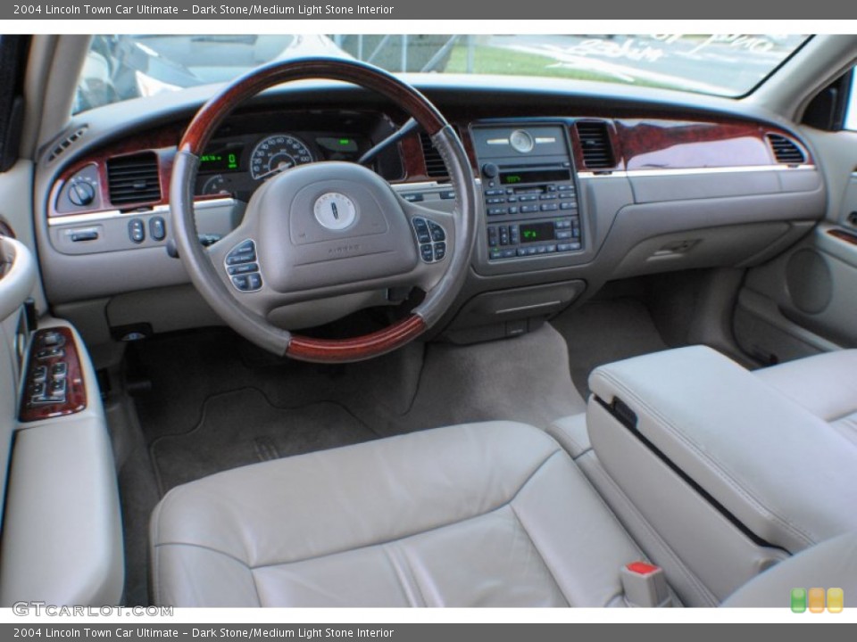 Dark Stone/Medium Light Stone Interior Prime Interior for the 2004 Lincoln Town Car Ultimate #75190349