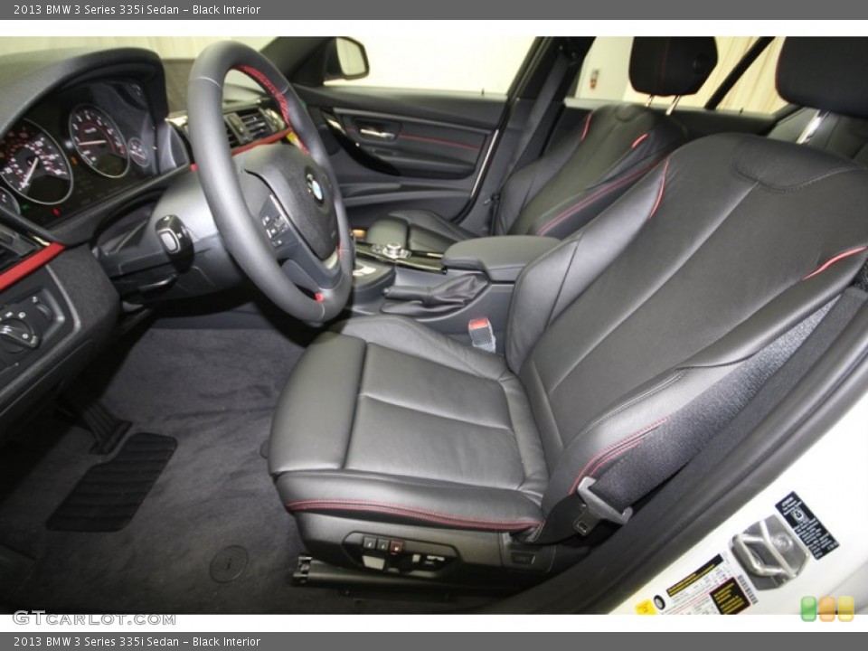 Black Interior Photo for the 2013 BMW 3 Series 335i Sedan #75191882