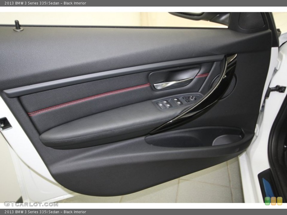 Black Interior Door Panel for the 2013 BMW 3 Series 335i Sedan #75191945