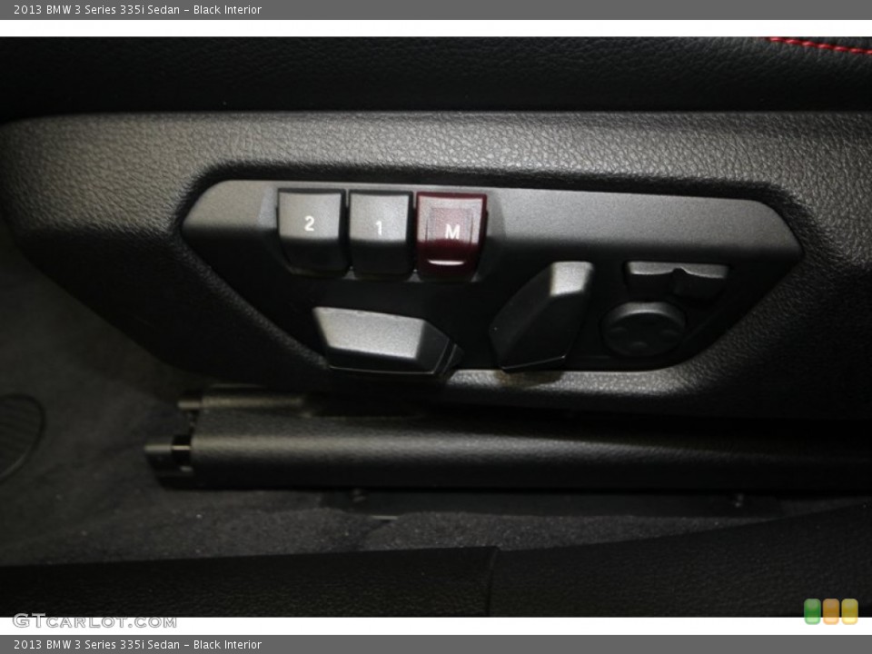 Black Interior Front Seat for the 2013 BMW 3 Series 335i Sedan #75191956