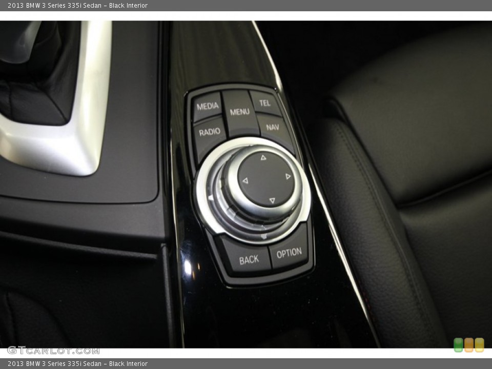 Black Interior Controls for the 2013 BMW 3 Series 335i Sedan #75191980